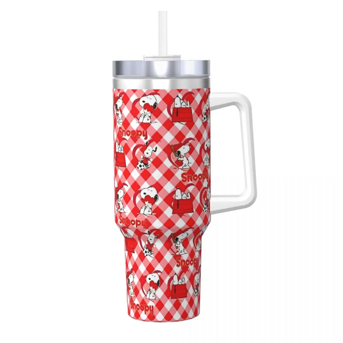 Tumbler Hot Drinks Water Bottle Portable Stainless Steel Coffee Mug A Peanuts Graphic Travel Mugs Cup