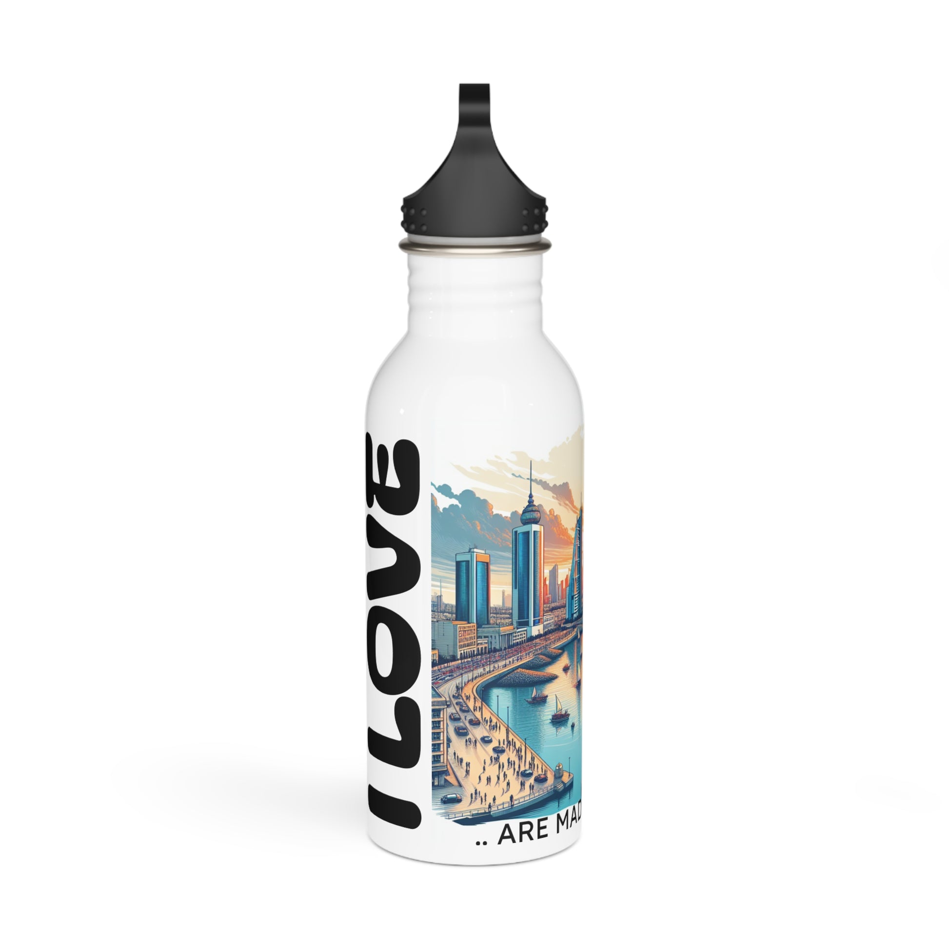 Urban Skyline Stainless Steel Water ( ILOVE BAHRAIN)