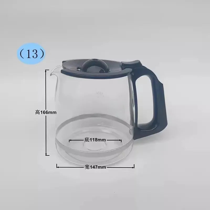 American Coffee Machine Glass Pot Accessories General Machine Coffee Machine Accessories Complete Collection