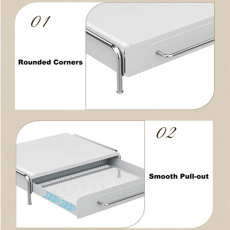 Coffee Organizer Coffee Machine Base Desktop Water Bar Countertop  Tea Bag Capsule Drawer Storage Shelf Cutlery Storage Cabinet