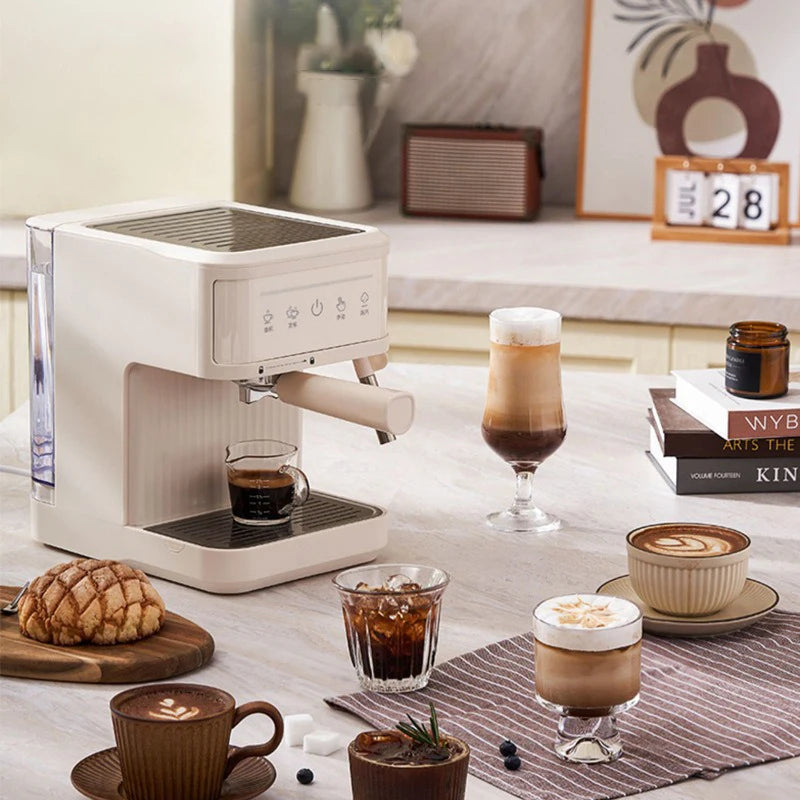 Electric Italian Coffee Machine 20 Bar Professional Expresso Coffee Maker Automatic Semi Automatic Expresso Cappuccino Hot Water