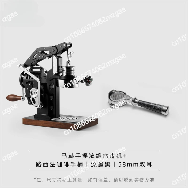 Semi-automatic E61 Mach Coffee Machine Fully Mechanical Concentration Pressure Transformation Extraction 58mm