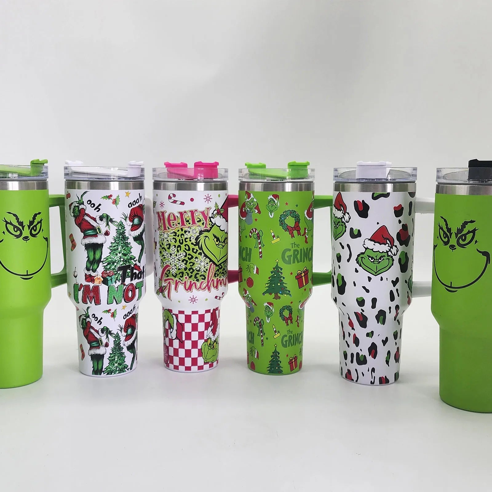 Christmas Tumbler 40 Oz Merry Christmas Tumbler With Handle And Straw 40oz Tumbler Maintains Cold Heat And Ice For Hours