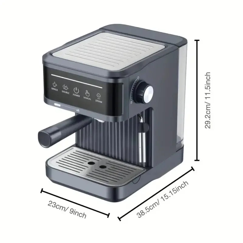 Electric Italian Coffee Machine 20 Bar Professional Expresso Coffee Maker Automatic Semi Automatic Expresso Cappuccino Hot Water