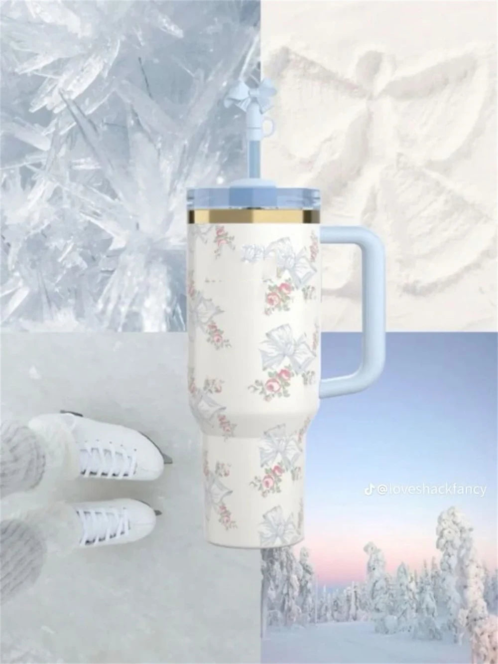 2025 Popular Tumblers With Handle Car Mugs Insulated Tumbler With Lids Straw Stainless Steel Coffee Tumbler Termos Cups