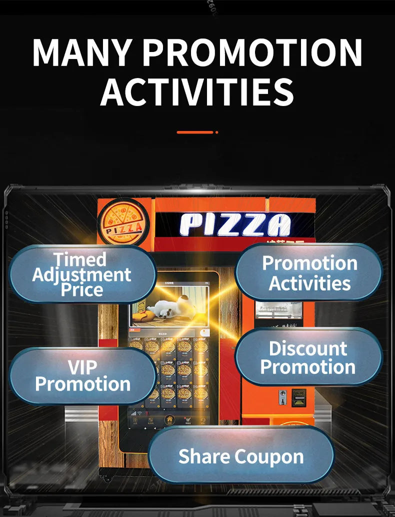Pizza Cone Vending Machine For Sale Pizza And Sandwich Cooking Vending Machines Credit Card Vending Machine