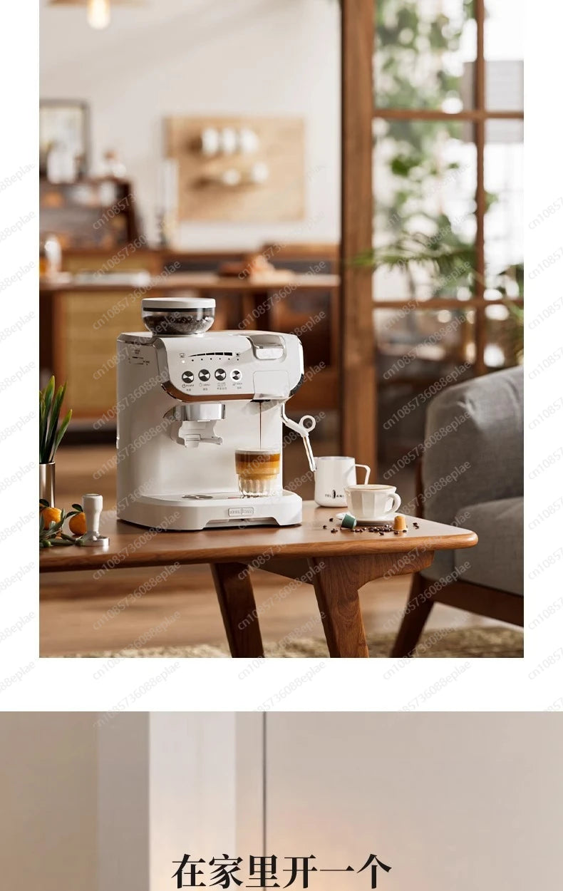Multifunctional capsule coffee machine