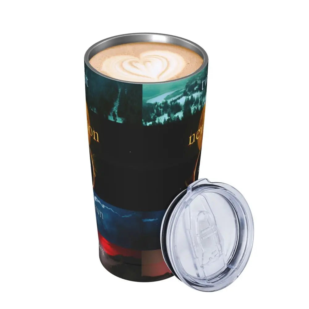 The Twilight Saga Movie Insulated Tumbler with Straws Stainless Steel Thermal Mug Outdoor Travel Thermos Bottle Cup