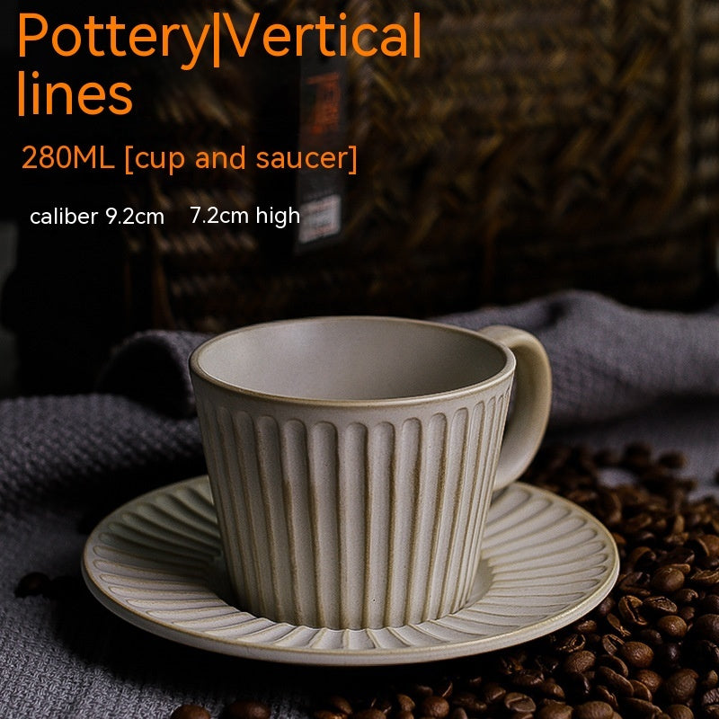 Japanese-style Coffee Cup European Luxury Ceramic Coffee Set Suit